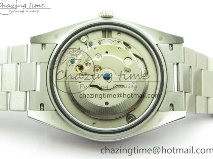 0417 Day Date 40mm SS BP Maker Best Edition Diamond Bezel Blue Dial Arabic Markers On SS Bracelet A Lightweight 2883